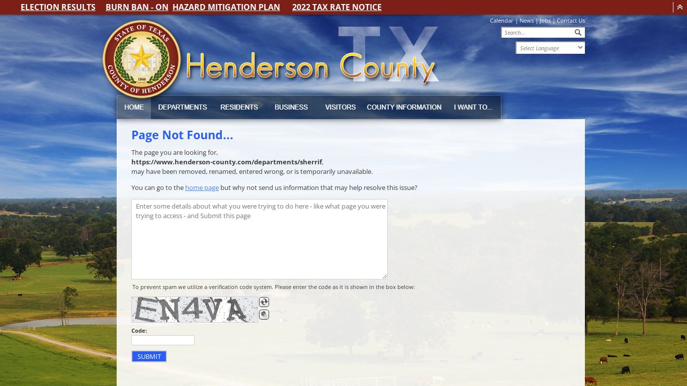 Sheriff | Henderson County